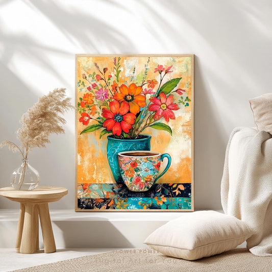 Arte Floral Colorido