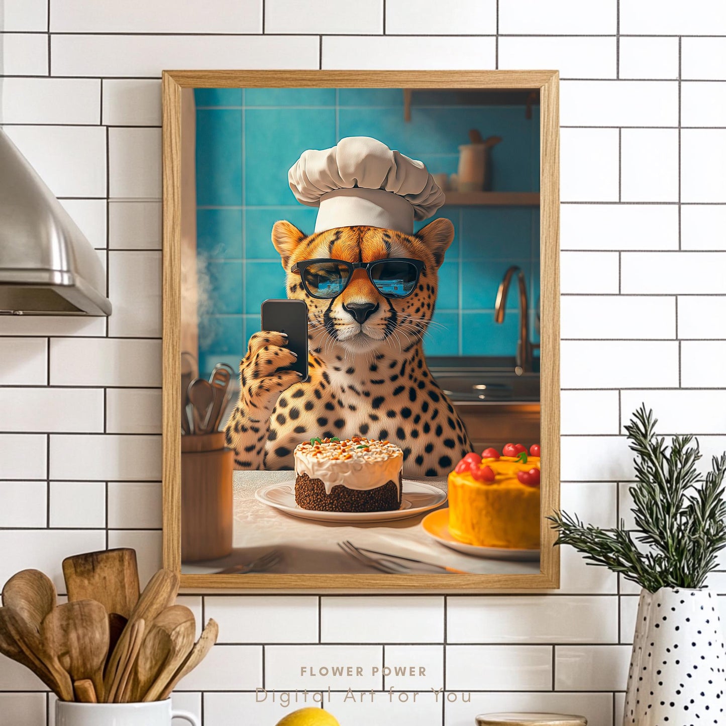 Póster Chef Arte Mural
