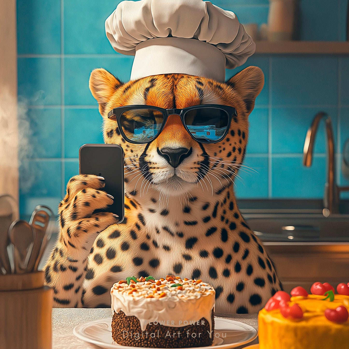 Póster Chef Arte Mural