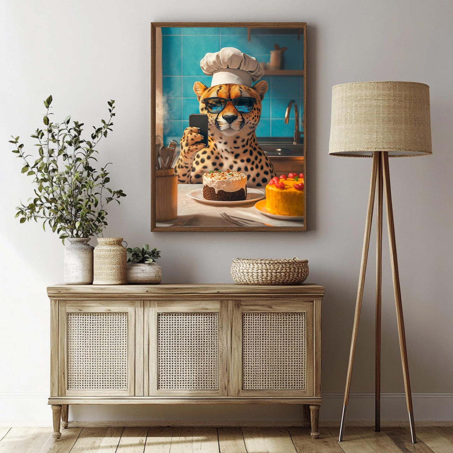 Póster Chef Arte Mural