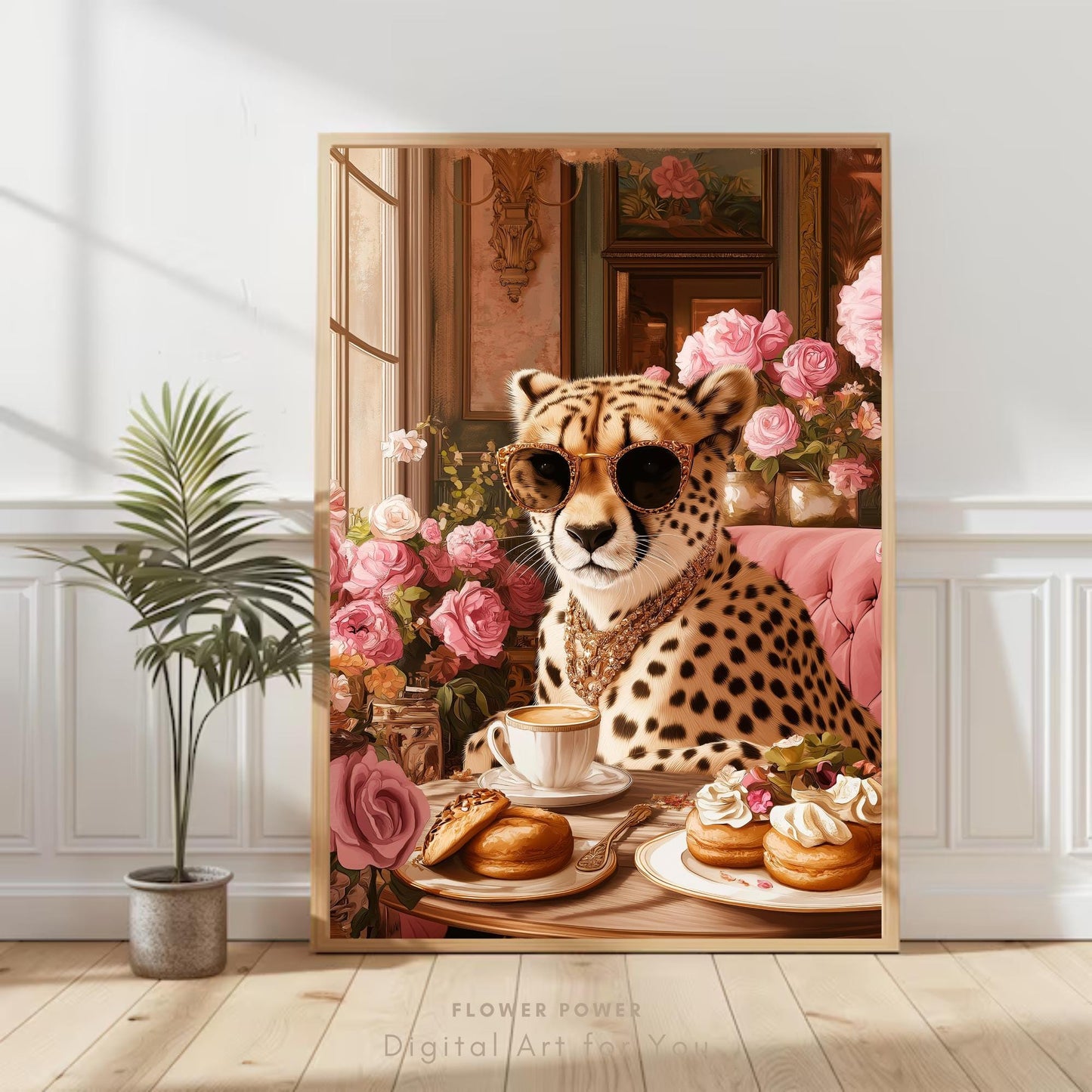 Leopardo a la moda