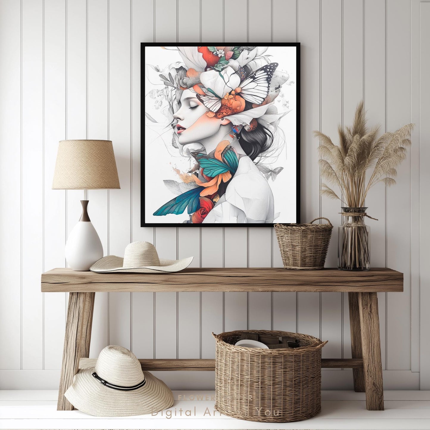Poster Surrealista de Mujer