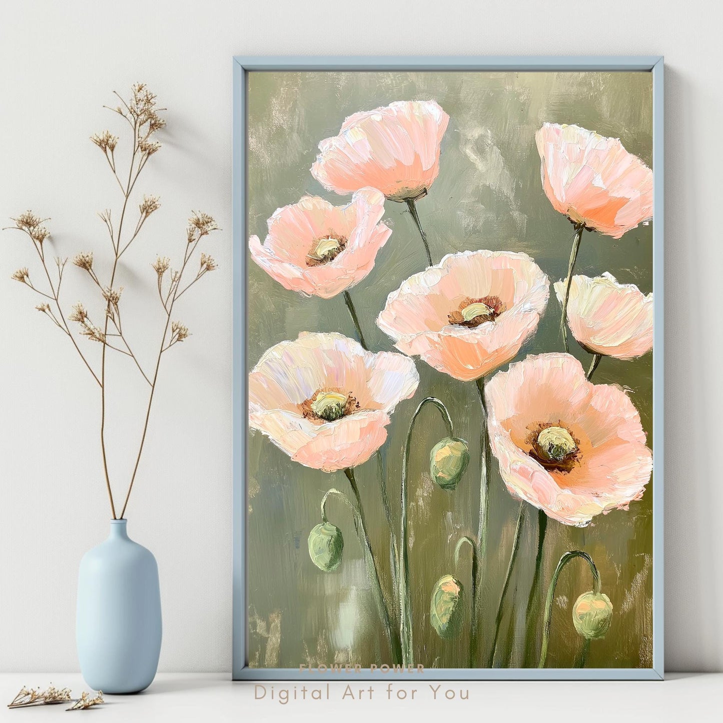 Arte Mural Floral