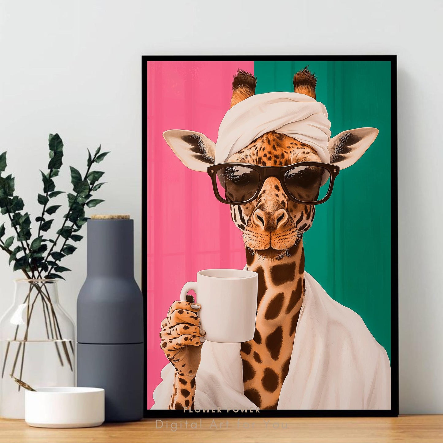 Lámina de Arte para el Baño