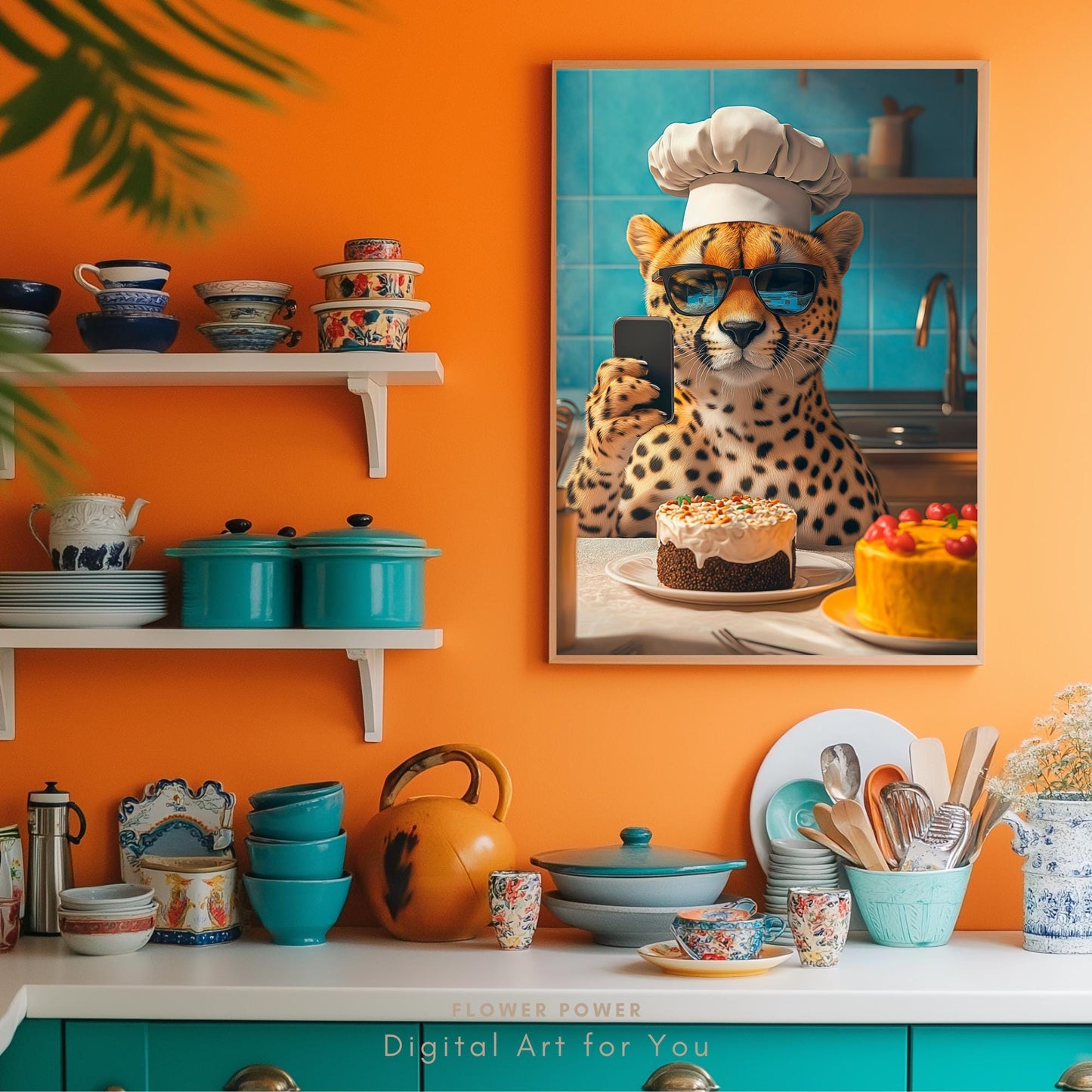Póster Chef Arte Mural