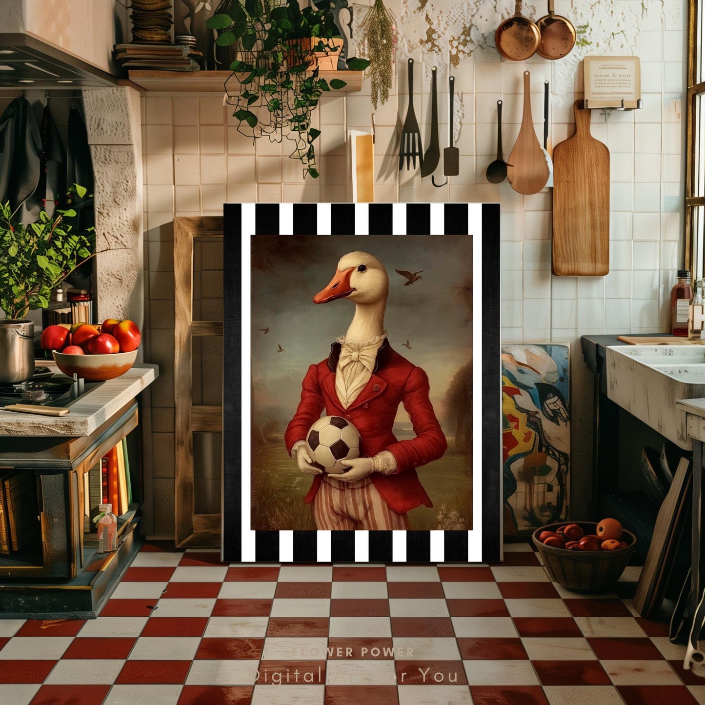 Arte Decorativo de Pato