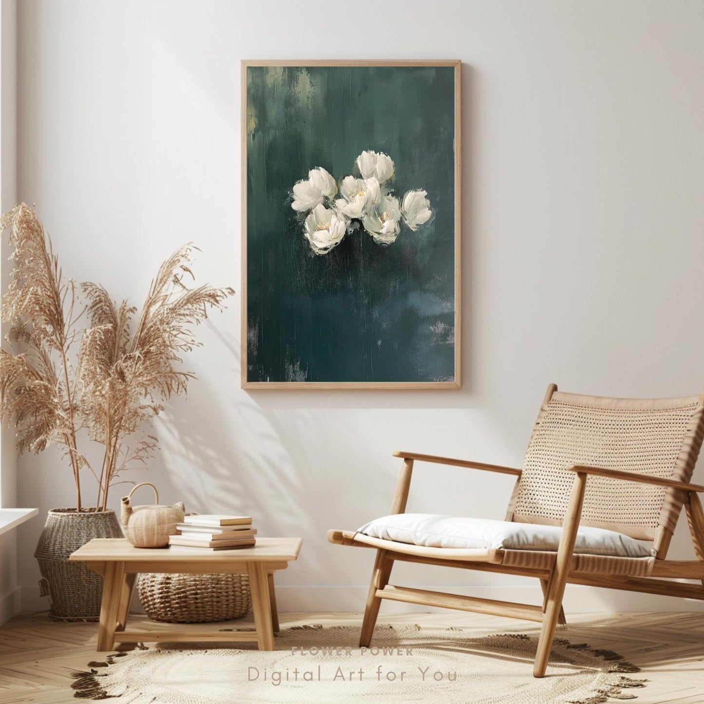 Pintura al Óleo Botánica