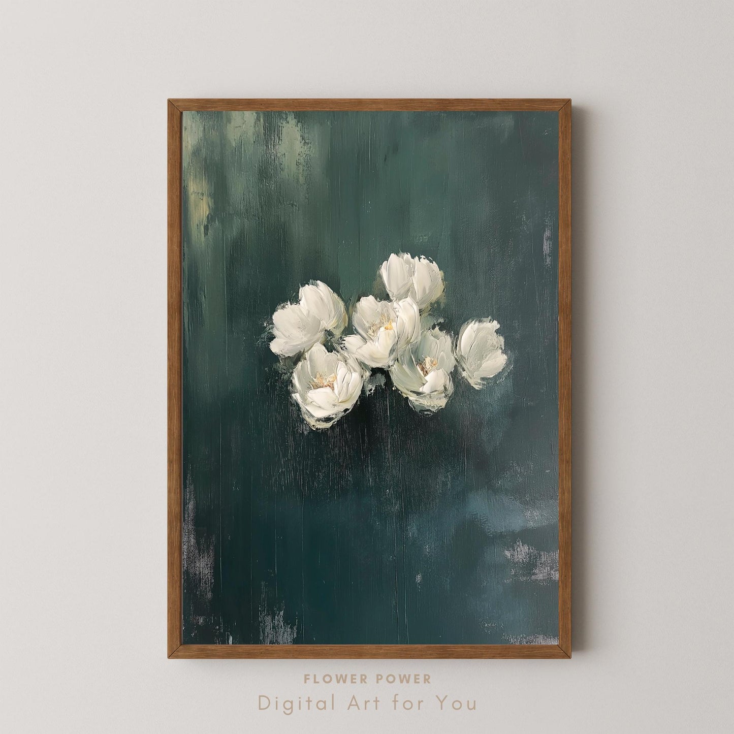 Pintura al Óleo Botánica