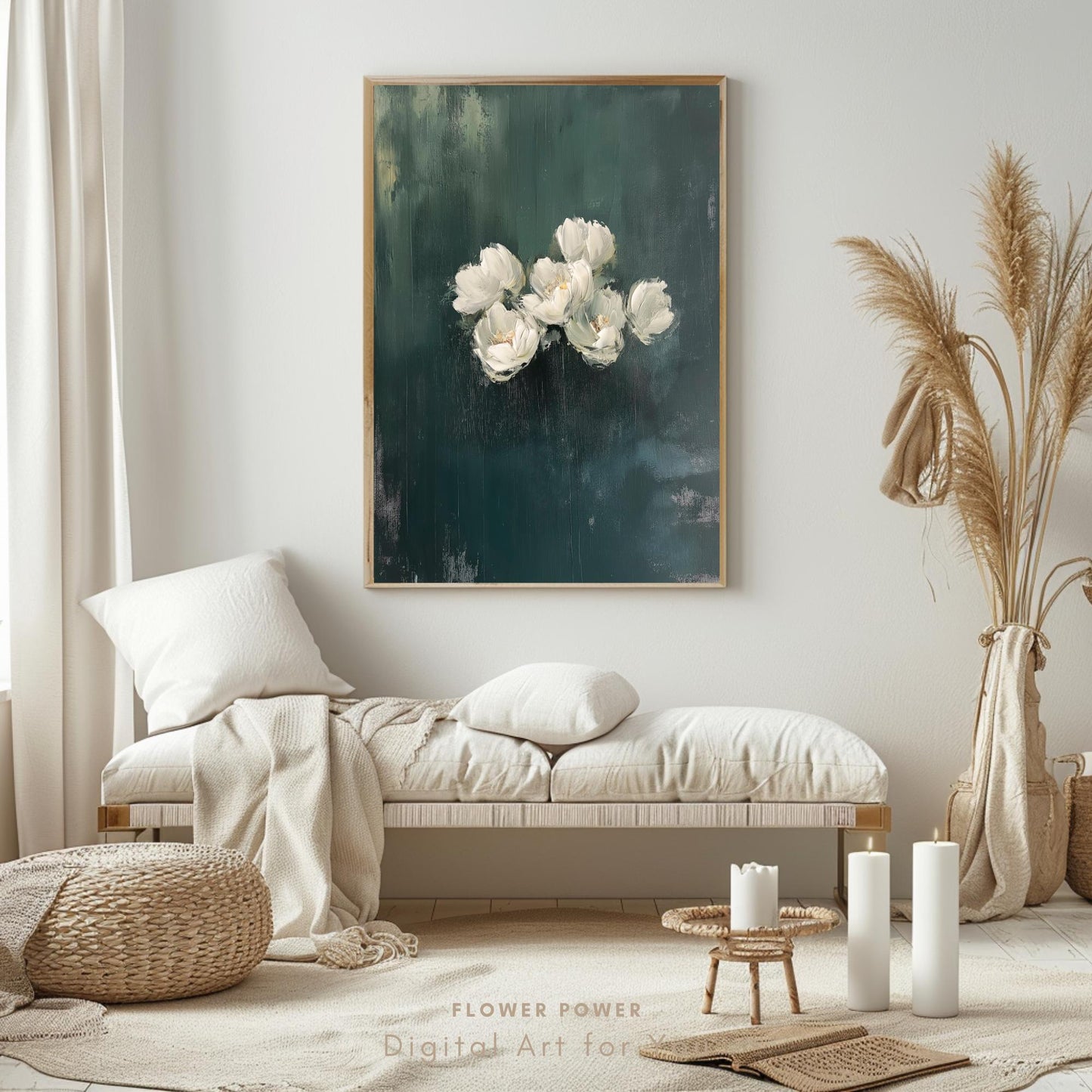 Pintura al Óleo Botánica