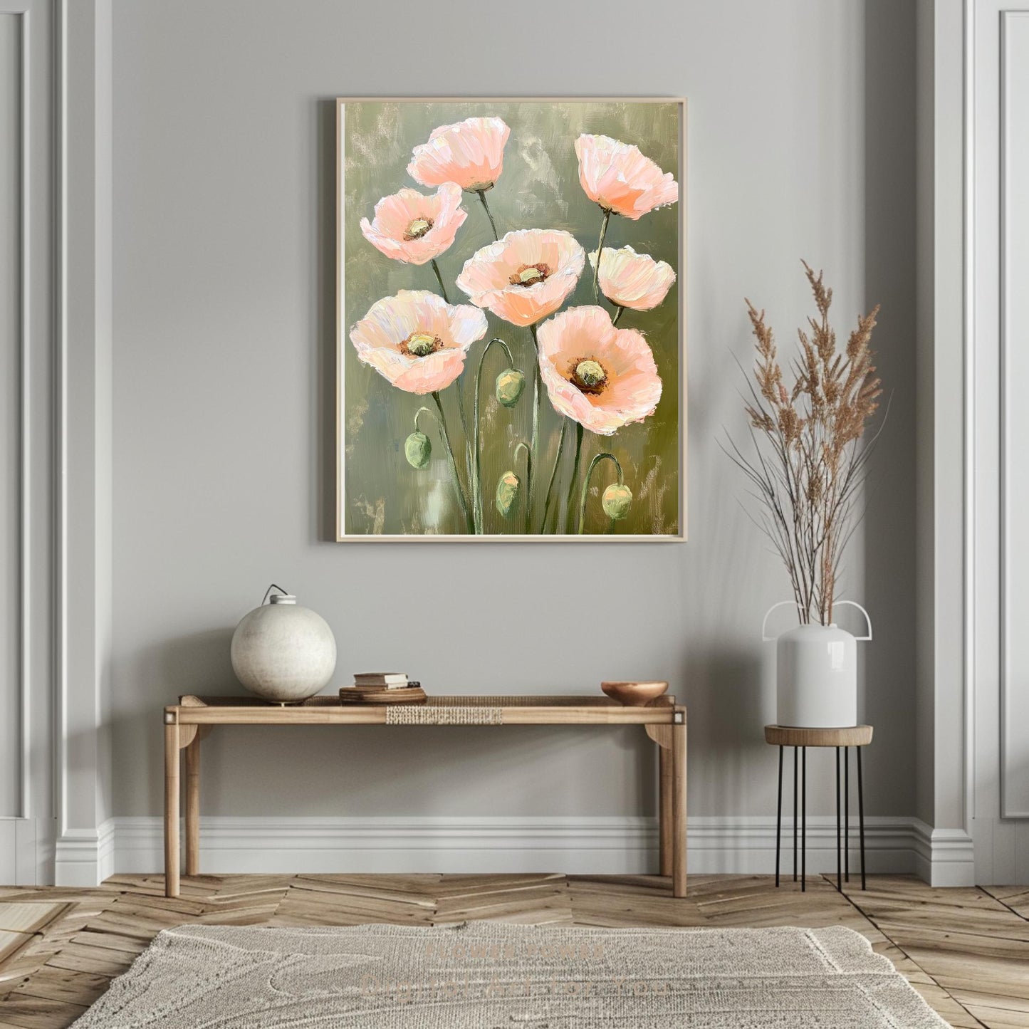 Arte Mural Floral