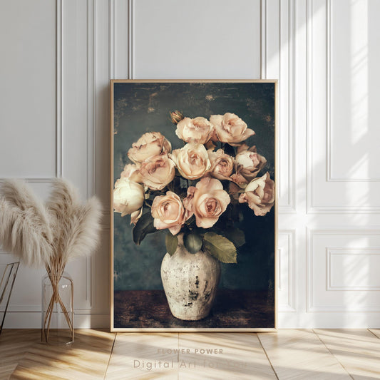 Lámina Floral Vintage