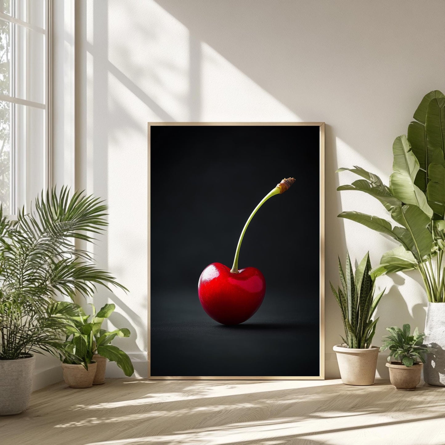 Cereza minimalista