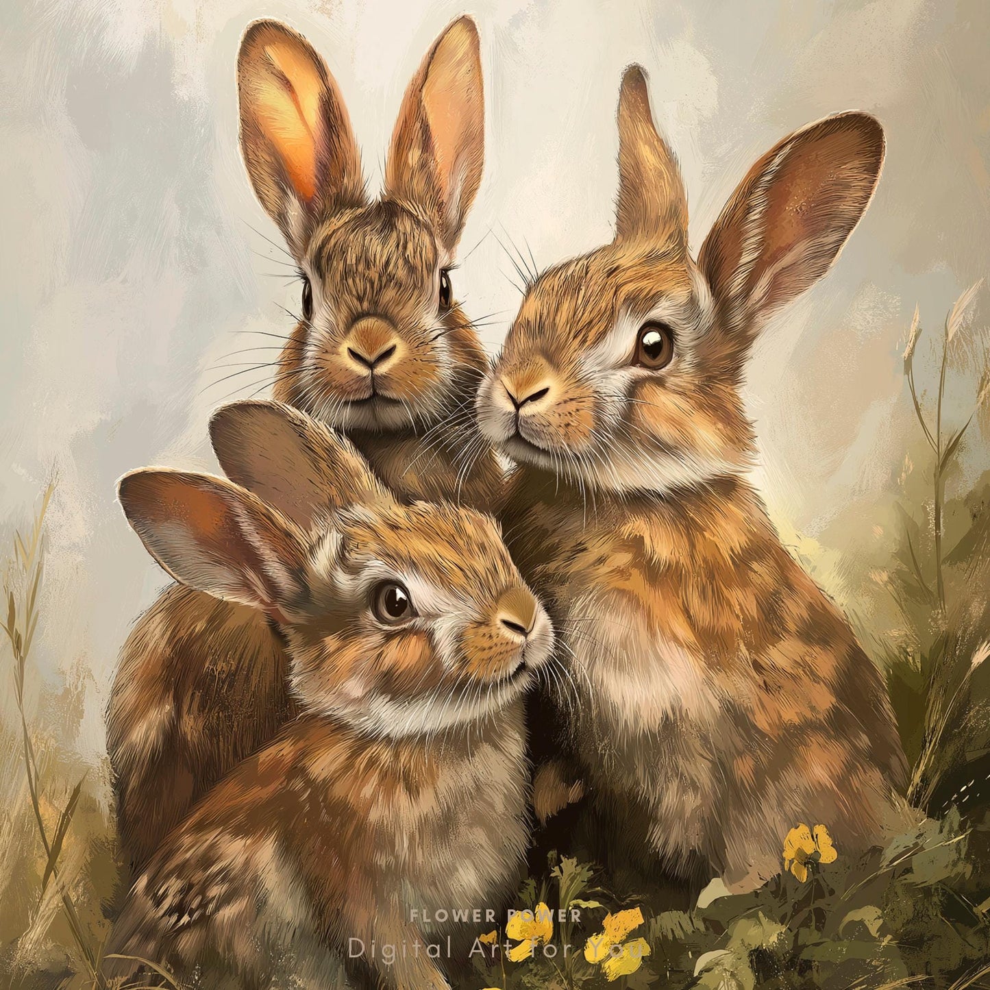 Familia de Conejos