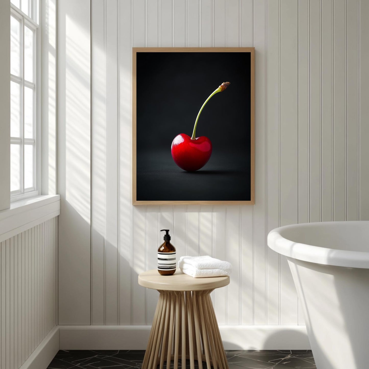 Cereza minimalista