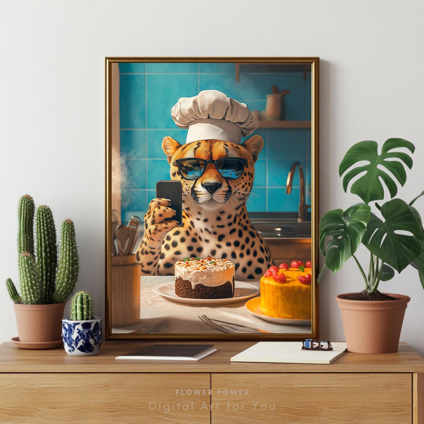 Póster Chef Arte Mural