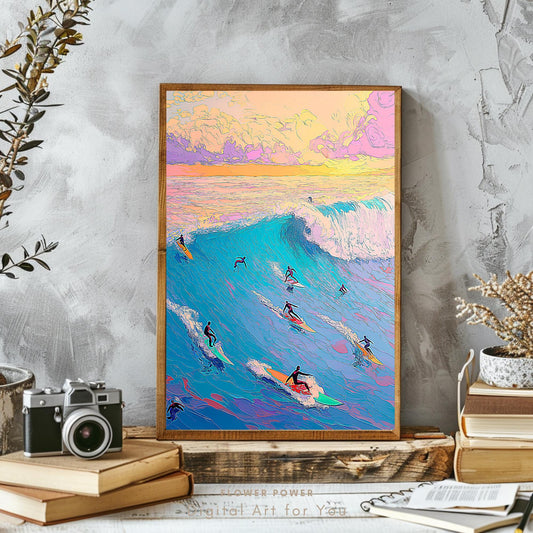 Láminas de Arte Surf Vintage