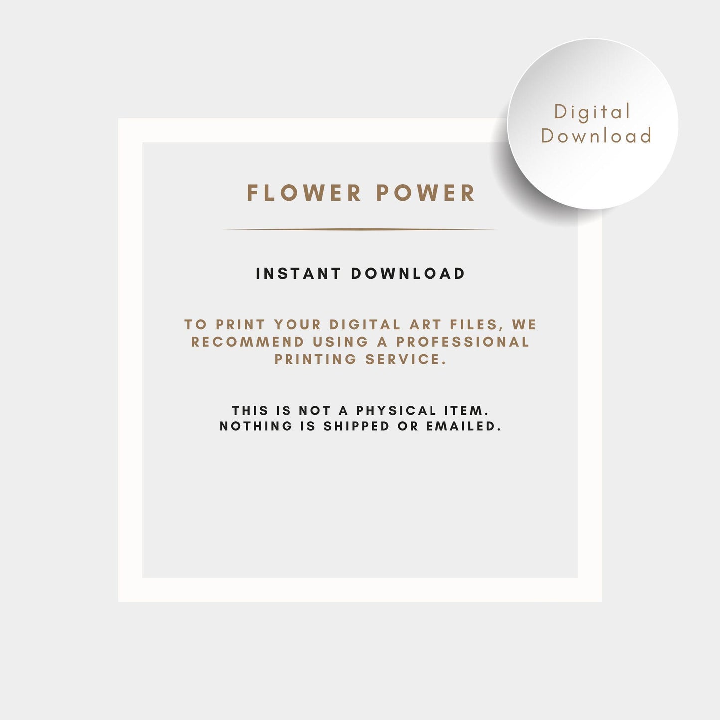 Lámina de Elefante Floral