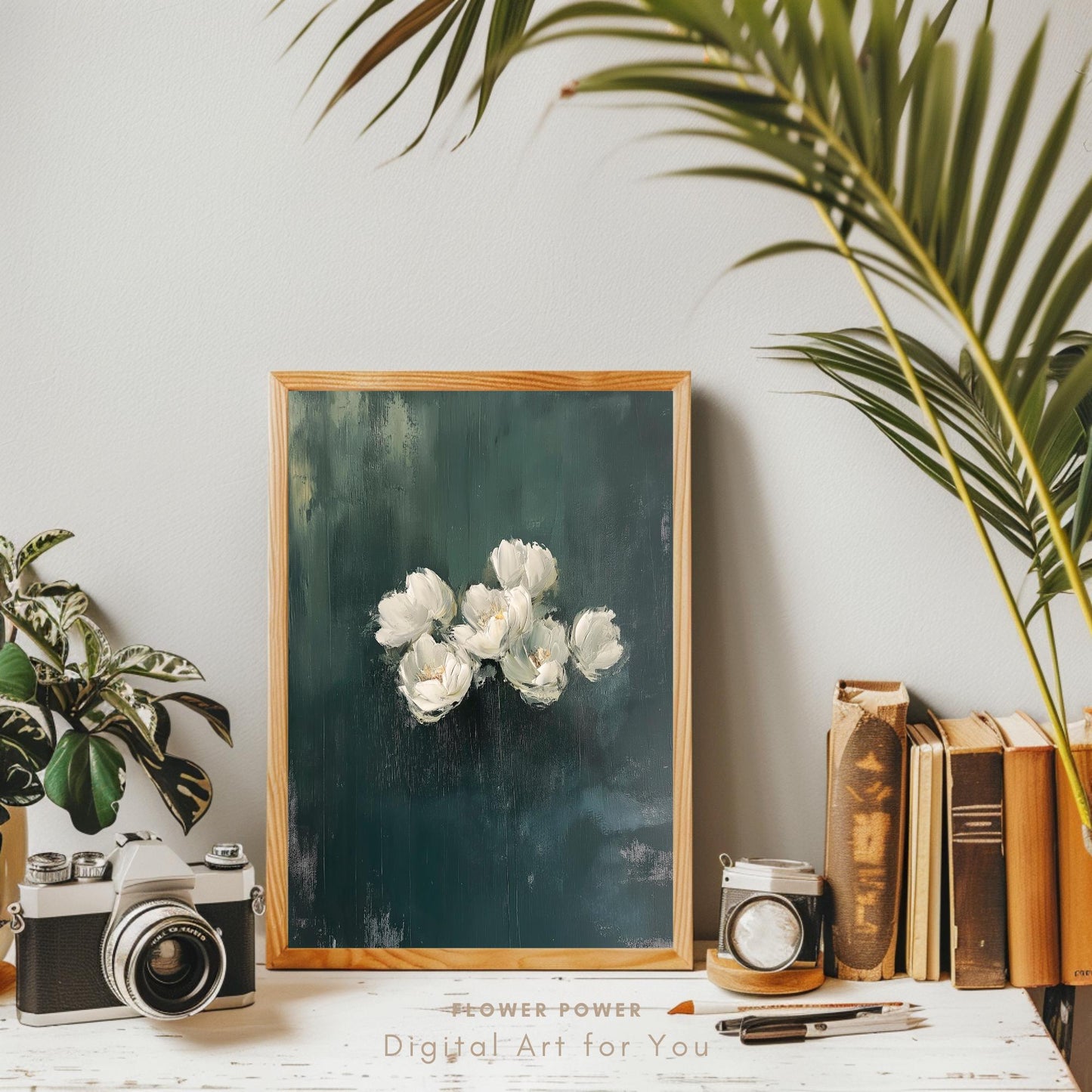 Pintura al Óleo Botánica