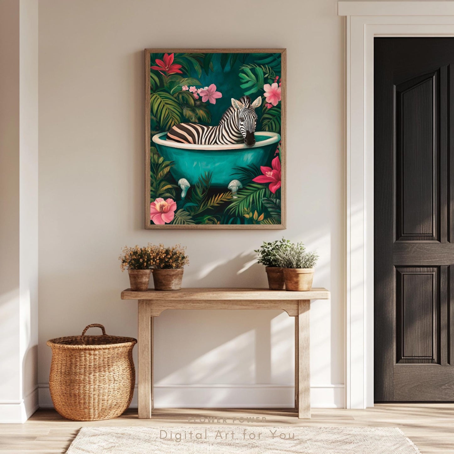 Decoración Mural de Baño de Moda