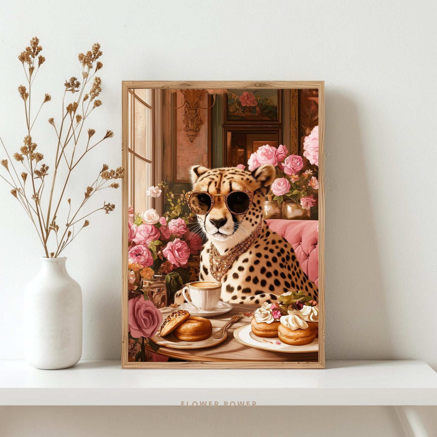 Leopardo a la moda