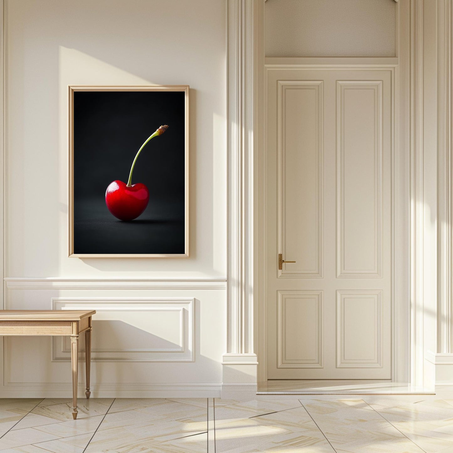 Cereza minimalista