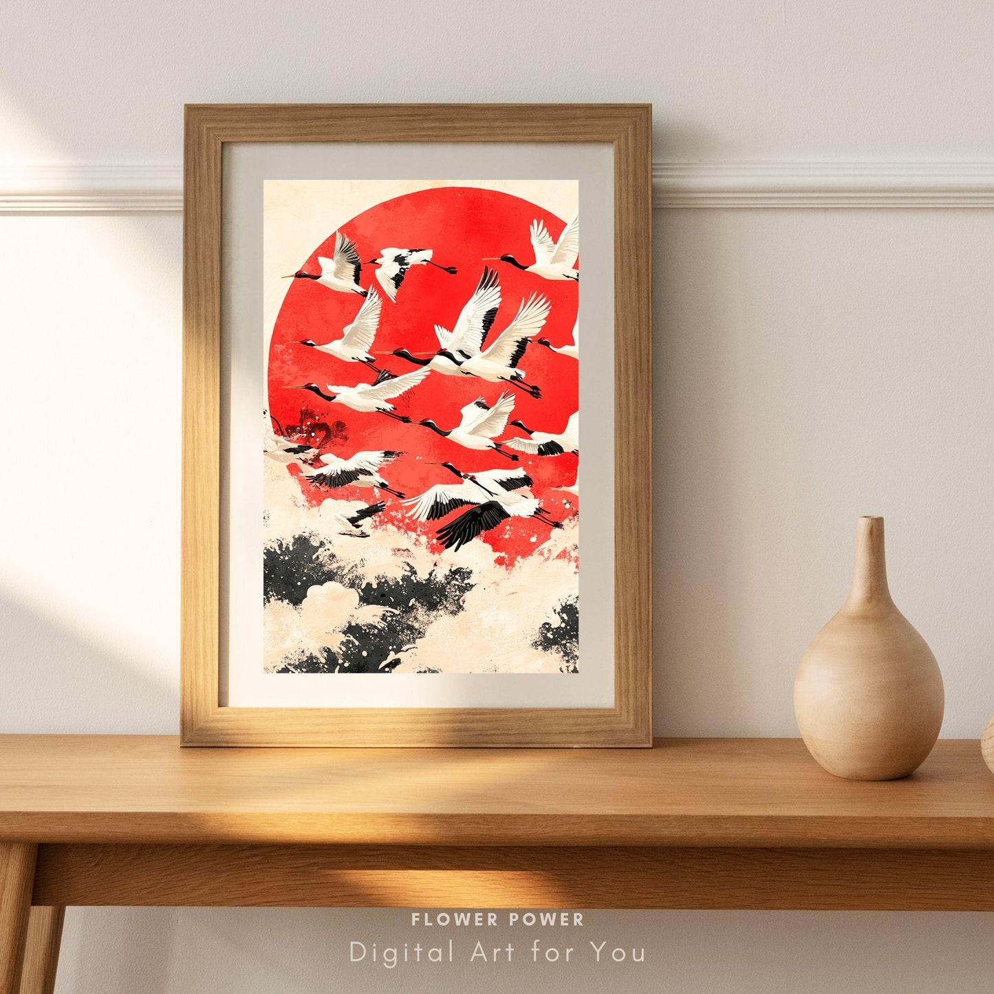 Pintura Pájaro Asiático