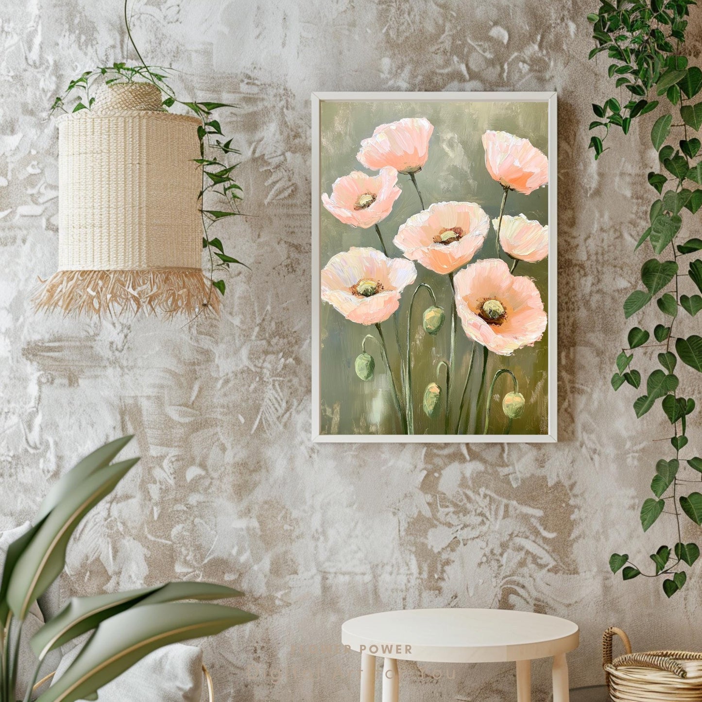 Arte Mural Floral