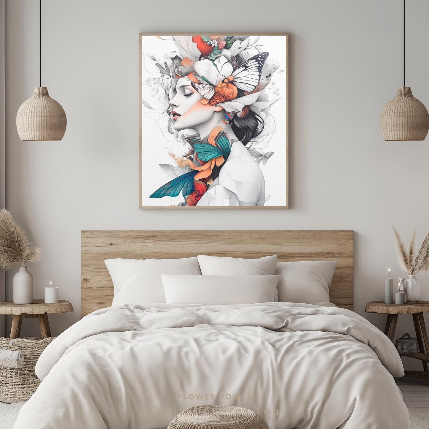 Poster Surrealista de Mujer