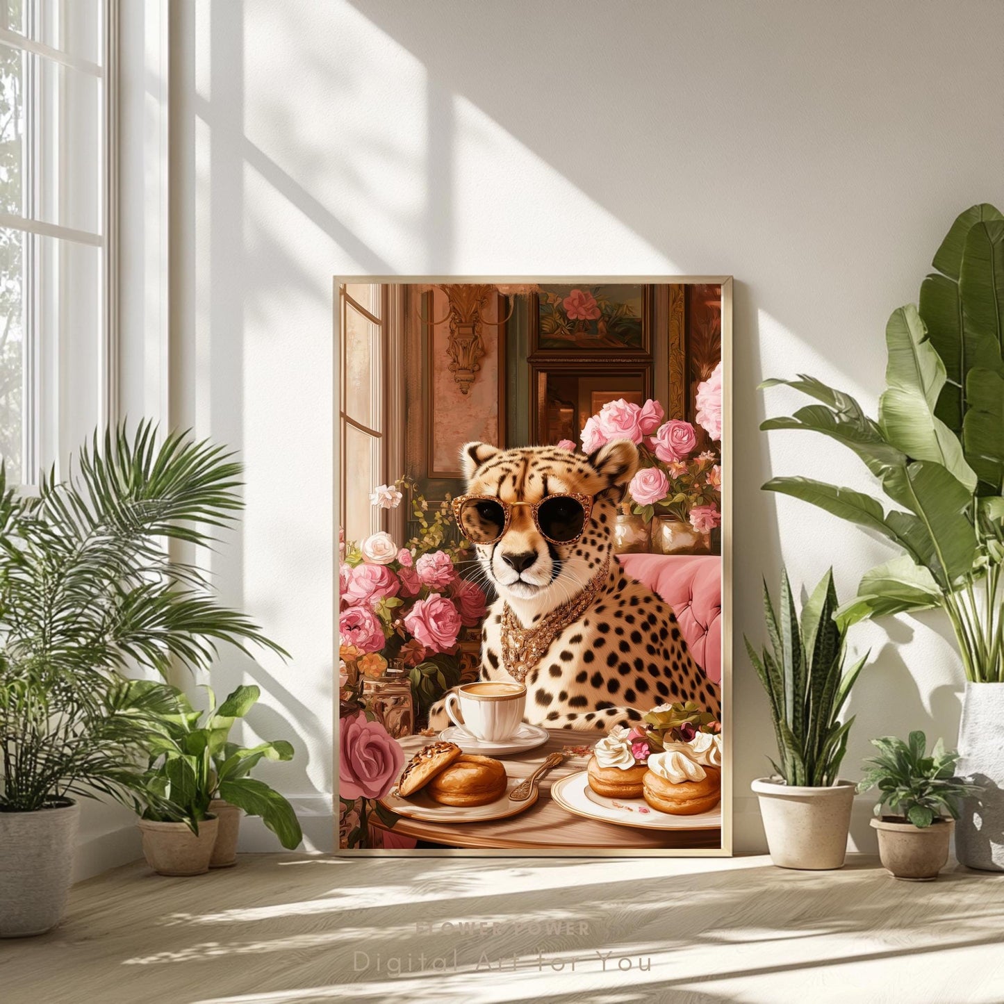 Leopardo a la moda