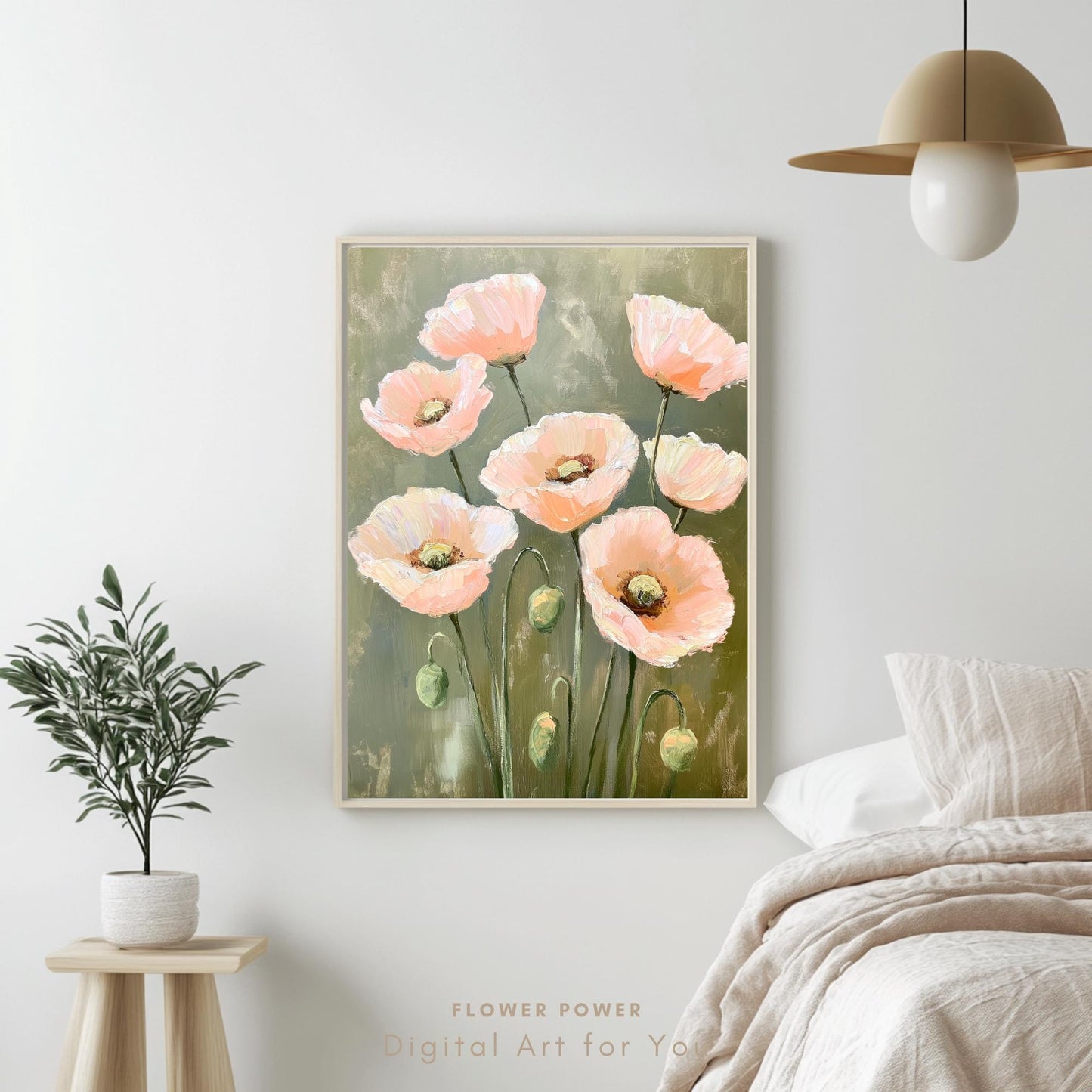 Arte Mural Floral